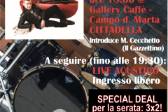 3 giugno 2017, live @Gallery Caffè, Cittadella (PD)