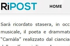 12 agosto 2016 Ripost.it